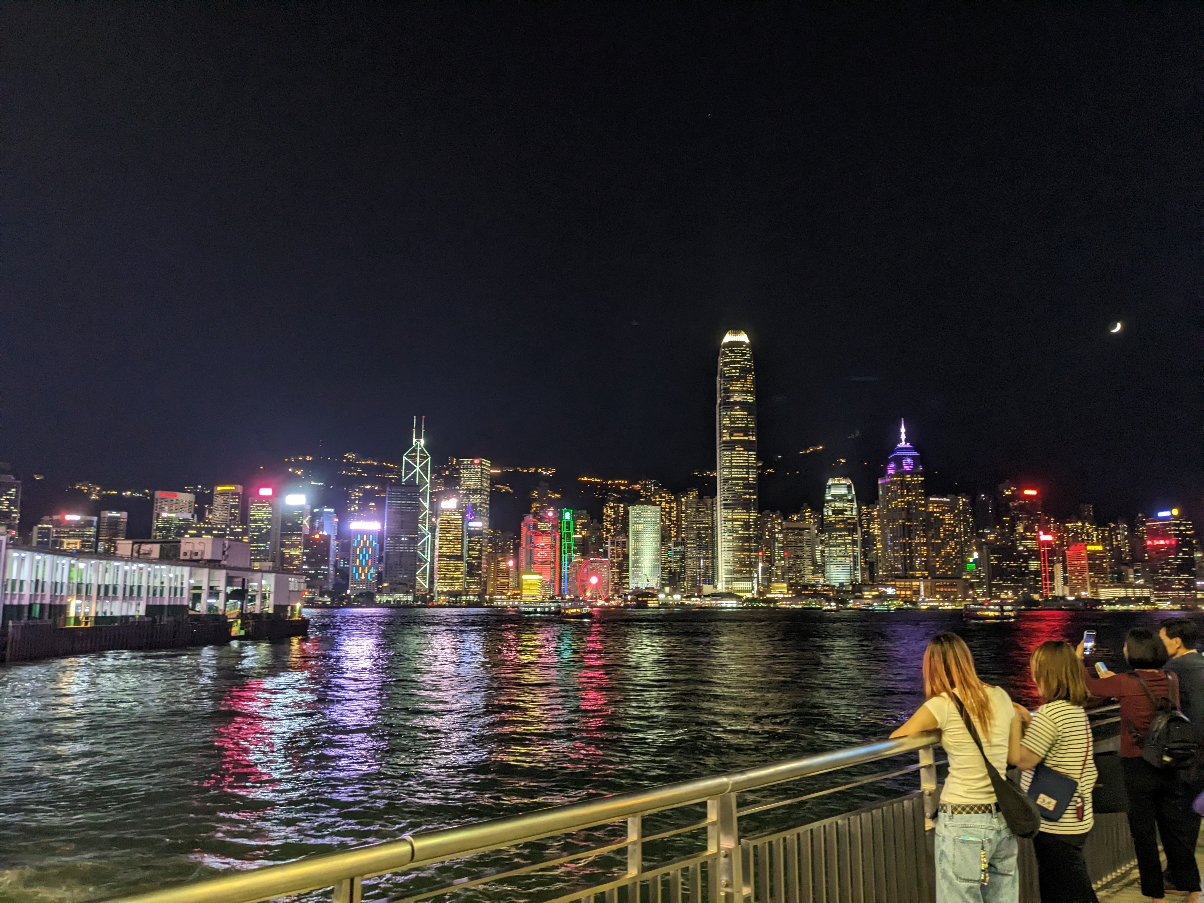 维多利亚港夜景